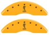 2015-2019 Ford Mustang SNAKE MGP Caliper Covers Yellow
